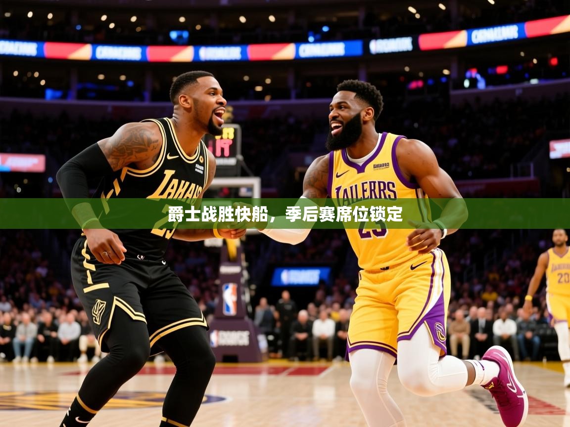 2025九游娱乐网页登录爵士战胜快船，季后赛席位锁定  第2张