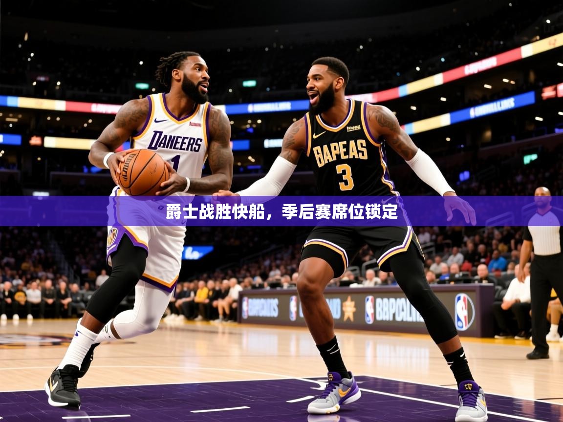 2025九游娱乐网页登录爵士战胜快船，季后赛席位锁定  第4张
