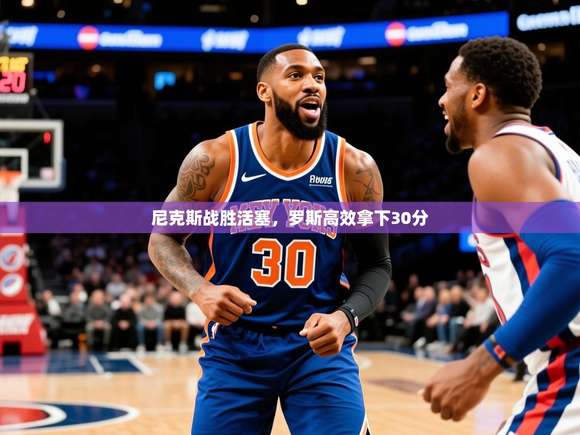 2025九游电子娱乐网站尼克斯战胜活塞,罗斯高效拿下30分 第3张