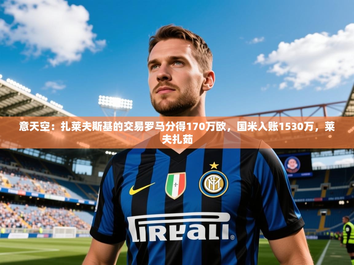 2025九游娱乐app下载意天空：扎莱夫斯基的交易罗马分得170万欧，国米入账1530万，莱夫扎茹  第1张